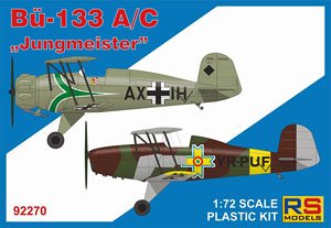 Bucker 133 A/C Jungmeister (Set of 2) (Plastic model)