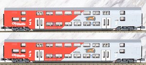 (N) OBB City Shuttle Wiesel Ep.V Two Car Set (2-Car Set) (Model Train)