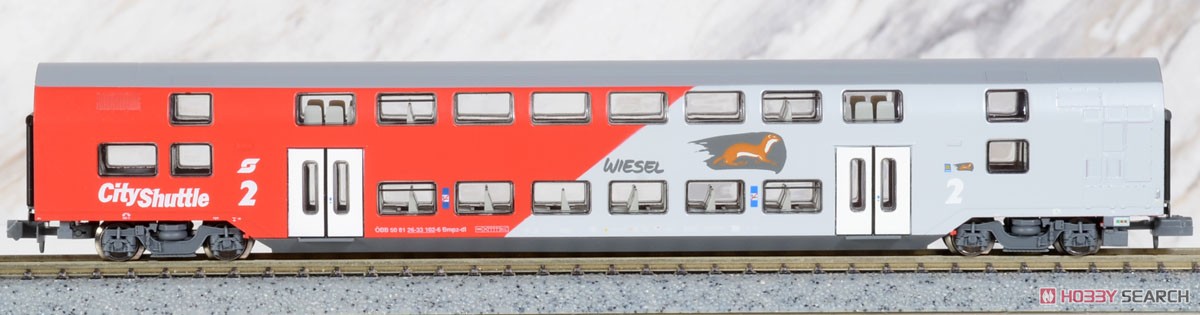 (N) オーストリア連邦鉄道 シティシャトル WIESEL 2両基本セット (2両セット) ★外国形モデル (鉄道模型) 商品画像2