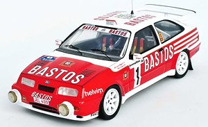 フォード シエラ RS コスワース 1990年Tour Auto de la Reunion 優勝 #1 Bernard Beguin / Philippe Ozoux (ミニカー)