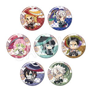 Demon Slayer: Kimetsu no Yaiba Petanko Trading Can Badge Japanese Umbrella Vol.2 (Set of 7) (Anime Toy)