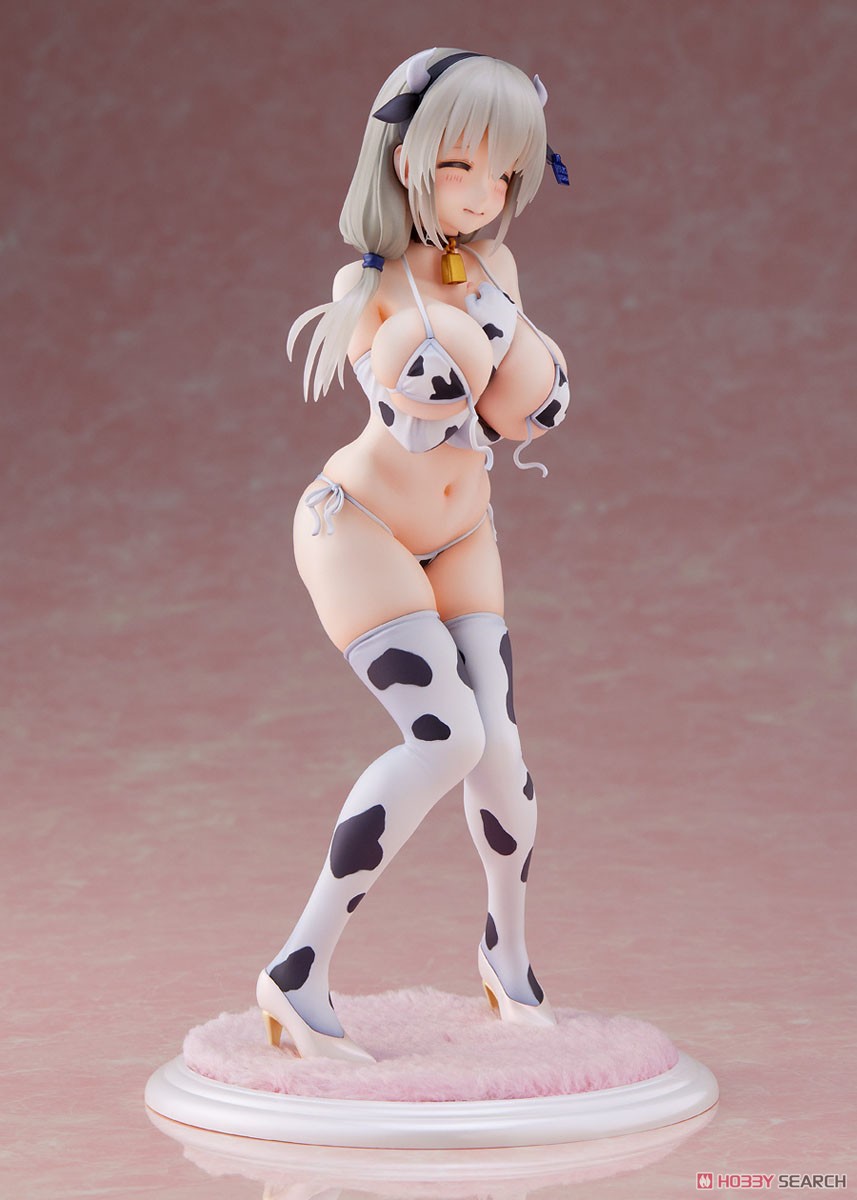 Tsuki Uzaki [Cow Pattern Bikini] (PVC Figure) Item picture3
