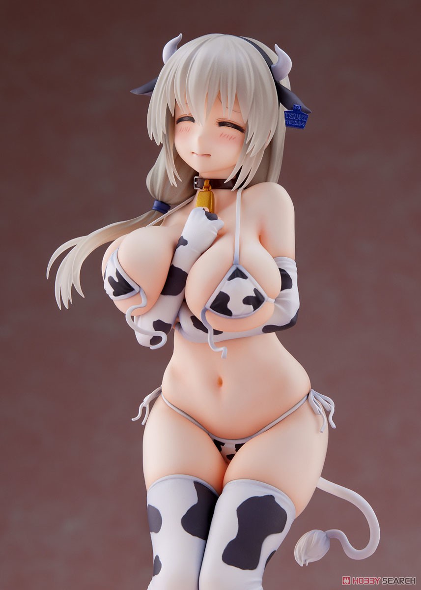 Tsuki Uzaki [Cow Pattern Bikini] (PVC Figure) Item picture4