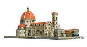 Cattedrale Di Santa Maria Del Fiore (Florence, Italy) (Paper Craft) (Plastic model)