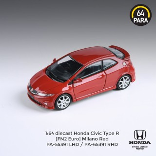 Model Car Scale 1:43 diecast Ebbro Honda Civic vehicles road Red