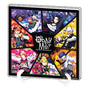 Acrylic Art Board [Obey Me!] 01 Assembly Design Halloween Ver. (Especially Illustrated) (Anime Toy)