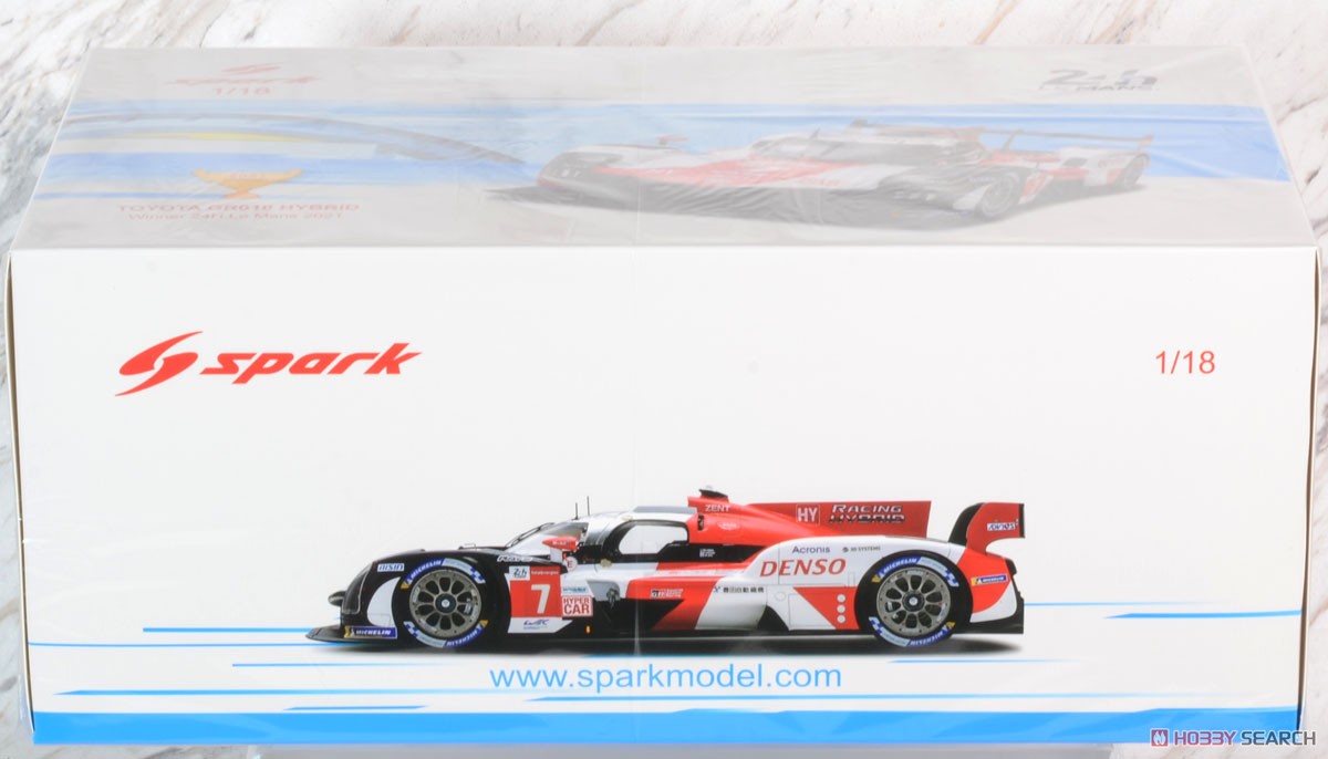 TOYOTA GR010 HYBRID No.7 TOYOTA GAZOO Racing Winner 24H Le Mans 2021 (ミニカー) パッケージ1