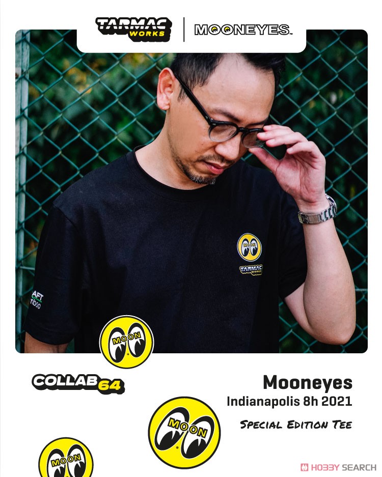 Tシャツ Mooneyes x Tarmac T-Shirt Indianapolis 8 Hours 2021 Size - M (ミニカー) その他の画像2