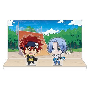 SK8 the Infinity Acrylic Diorama A [Reki & Langa] (Anime Toy)