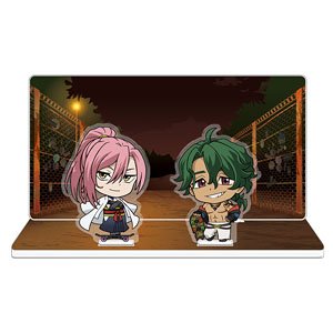 SK∞ エスケーエイト アクリルジオラマ B [Cherry blossom＆ジョー] (キャラクターグッズ)