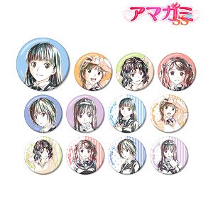 Amagami SS Trading Ani-Art Can Badge (Set of 12) (Anime Toy)