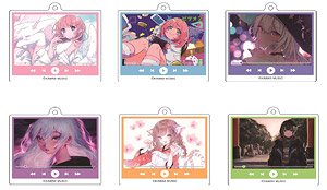 Kawaii Music Acrylic Key Ring Collection (Set of 6) (Anime Toy)