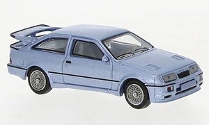 (HO) Ford Sierra RS500 Cosworth 1986 Metallic Light Blue (Model Train)