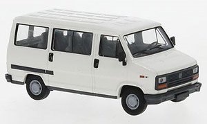 (HO) Fiat Ducato Bus 1982 White (Model Train)