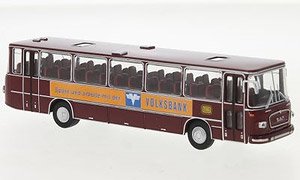 (HO) MAN 750 HO Bus 1970 DB Volks Bank (Model Train)