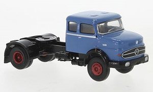 (HO) Mercedes LS 1620 SZM 1970 Blue / Black (Model Train)