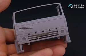 KAMAZ4310 3D-Printed & Coloured Interior on Decal Paper (for ICM) (Plastic model)