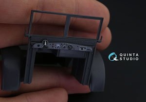 Krupp Protze Kfz.70 3D-Printed & Coloured Interior on Decal Paper (for Tamiya) (Plastic model)