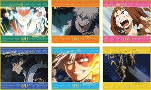 My Hero Academia Mini Colored Paper Collection Scene (Set of 6) (Anime Toy)