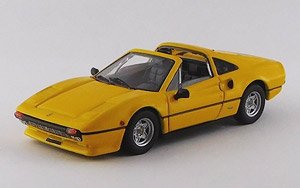 Ferrari 308 GTS 1978 Yellow (Diecast Car)