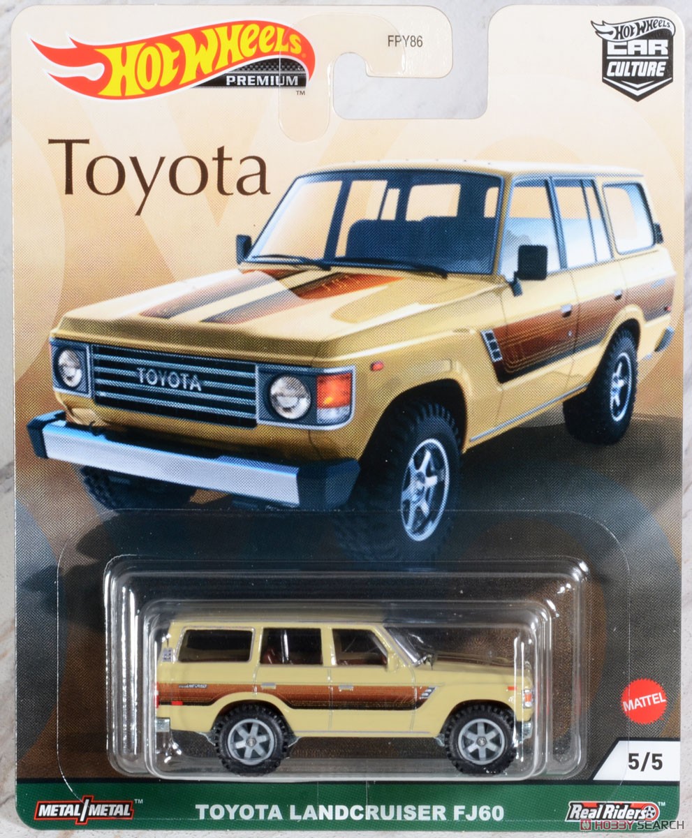 ホットウィール カーカルチャー TOYOTA トヨタ・ランドクルーザー FJ60 (玩具) パッケージ1