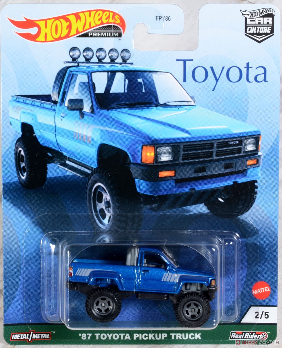 ホットウィール カーカルチャー TOYOTA `87 トヨタ・ピックアップトラック (玩具) パッケージ1