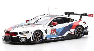 BMW M8 GTE IMSA プチ・ル・マン 2019 GTLM 3位 #25 BMW Team RLL (ミニカー)