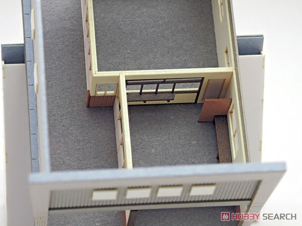 1/150 Scale Paper Model Kit Station Series 33 : Local Station Building / Ishikawa Station (Konan Railway Ishikawa Station) Type (Unassembled Kit) (Model Train) Item picture10