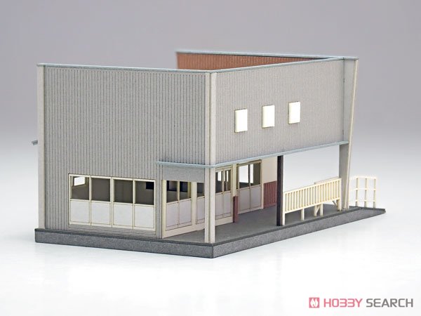 1/150 Scale Paper Model Kit Station Series 33 : Local Station Building / Ishikawa Station (Konan Railway Ishikawa Station) Type (Unassembled Kit) (Model Train) Item picture5