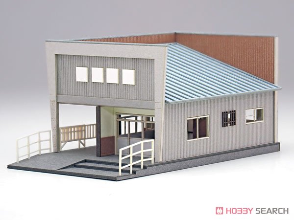 1/150 Scale Paper Model Kit Station Series 33 : Local Station Building / Ishikawa Station (Konan Railway Ishikawa Station) Type (Unassembled Kit) (Model Train) Item picture8