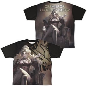 Black Lagoon Balalaika Double Sided Full Graphic T-Shirt XL (Anime Toy)