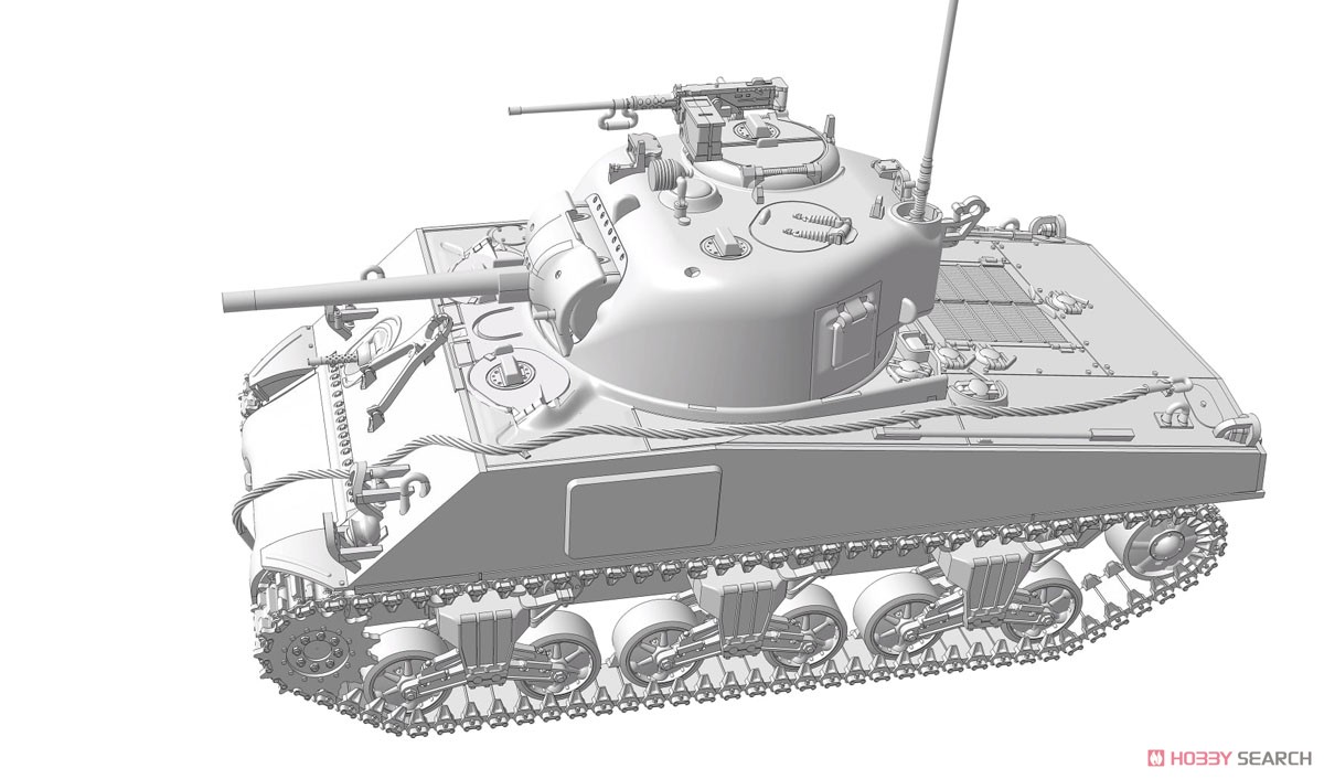 シャーマン M4A2中戦車 (75mm) (プラモデル) その他の画像6