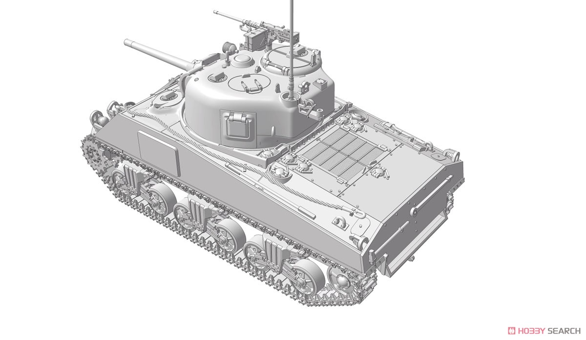 シャーマン M4A2中戦車 (75mm) (プラモデル) その他の画像8