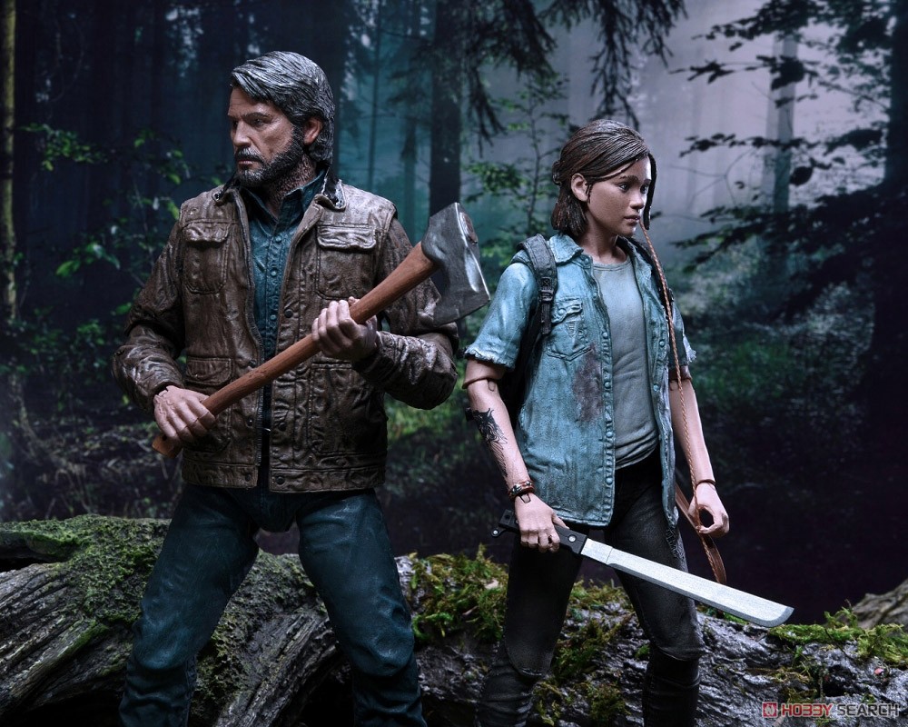 The Last of Us Part II/ Joel Miller & Ellie Williams Ultimate 7inch Action Figure 2PK (Completed) Other picture4