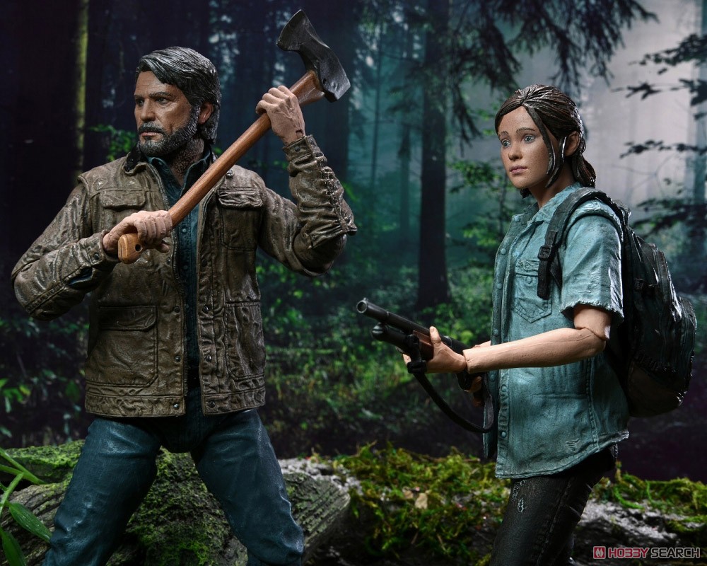 The Last of Us Part II/ Joel Miller & Ellie Williams Ultimate 7inch Action Figure 2PK (Completed) Other picture5