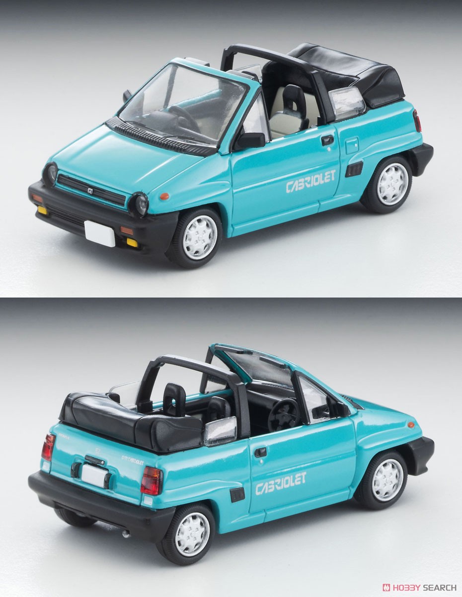 TLV-N262a Honda City Cabriolet (Light Blue) 1984 (Diecast Car) Item picture1