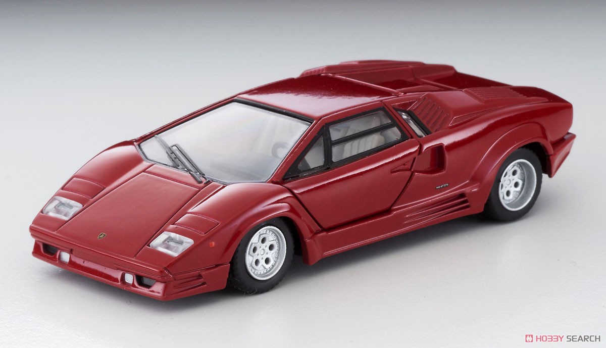 TLV-N Lamborghini Countach 25th Anniversary (Red) (Diecast Car) Item picture1