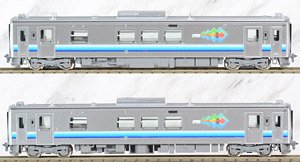 JR GV-E400形 ディーゼルカー (秋田色) セット (2両セット) (鉄道模型)