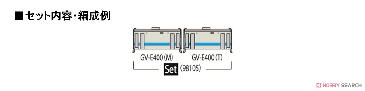 JR GV-E400形 ディーゼルカー (秋田色) セット (2両セット) (鉄道模型) 解説2