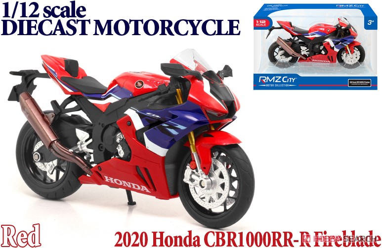 2020 Honda CBR1000RR-R Fireblade (Red) (Diecast Car) Other picture2