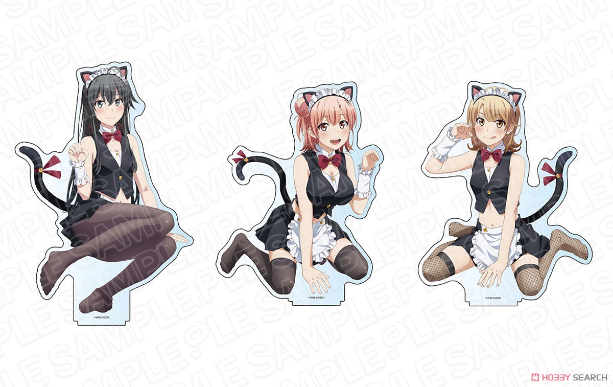 My Teen Romantic Comedy Snafu Climax Big Acrylic Stand Iroha Isshiki Kemomimi Maid Ver. (Anime Toy) Other picture1