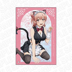 My Teen Romantic Comedy Snafu Climax Mini Acrylic Art Yui Yuigahama Kemomimi Maid Ver. (Anime Toy)