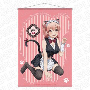 My Teen Romantic Comedy Snafu Climax B2 Tapestry Yui Yuigahama Kemomimi Maid Ver. (Anime Toy)