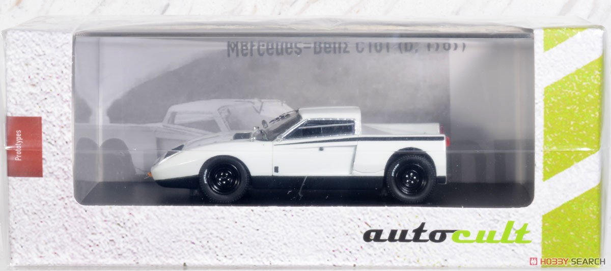 MB C101 1969 ホワイト (ミニカー) パッケージ1