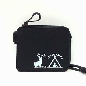 Laid-Back Camp x Captain Stag Fastener Slim Card Pouch (Anime Toy)