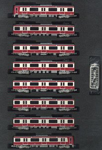 Keikyu Type New 1000 (16th Edition, 1185 Formation) Eight Car Formation Set (w/Motor) (8-Car Set) (Pre-colored Completed) (Model Train)