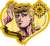 ジョジョの奇妙な冒険 黄金の風 ハート型ラメアクリルバッジ 『ジョジョ～新たなる旅立ち～ver.』 【Vol.2】 (9個セット) (キャラクターグッズ) 商品画像2