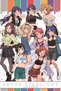 「少女☆歌劇 レヴュースタァライト」 描き下ろしB2タペストリー 【ストリートファッションver.】 (キャラクターグッズ)