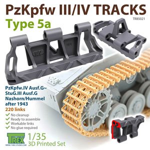 PzKpfw.III/IV Tracks Type 5a (Plastic model)