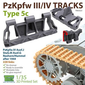 PzKpfw.III/IV Tracks Type 5c (Plastic model)